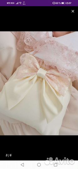 Конверт на выписку для девочки