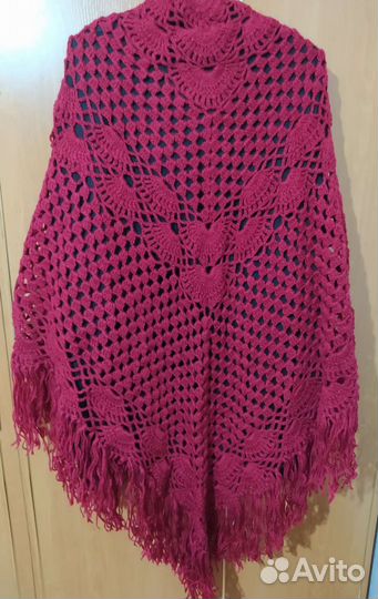Шаль ажурная