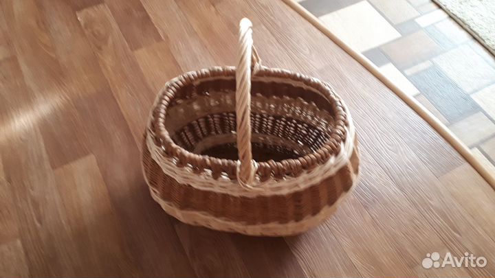 Корзины плетеные из ивы