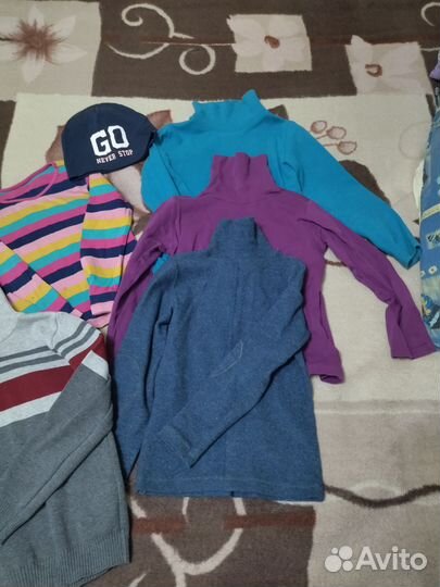 Вещи детские пакет рост до 116