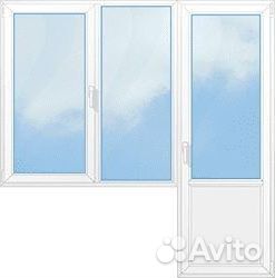 Окно балконный блок