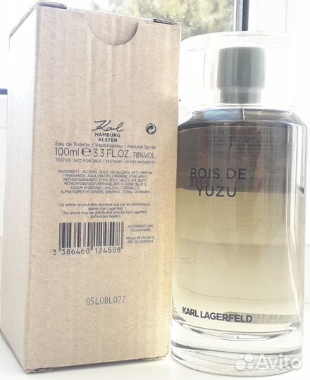 Karl Lagerfeld - Bois de Yuzu EDT 100ml тестер