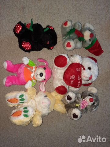 Мягкие игрушки пакетом