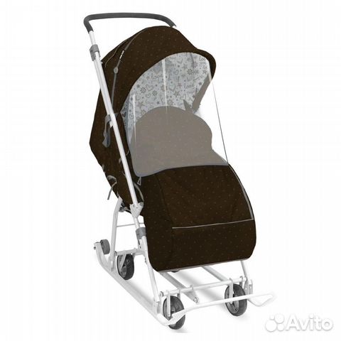 Детские санки коляска