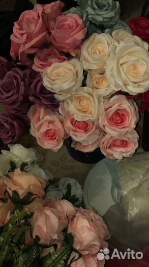 Искусственные цветы букеты