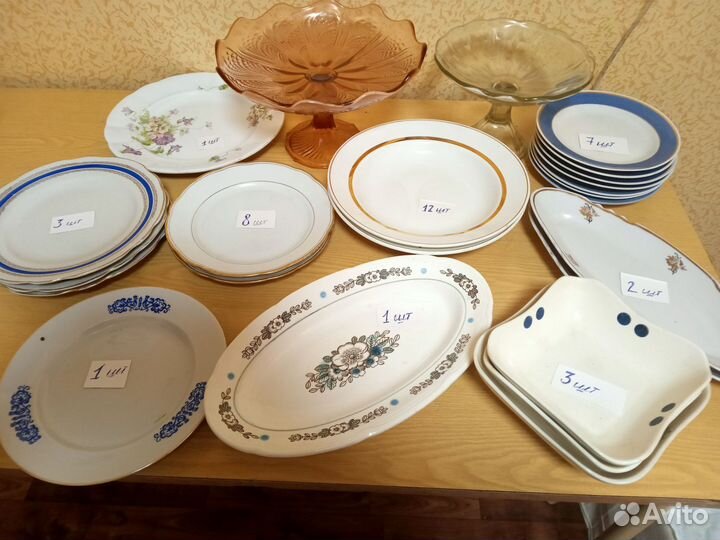 Столовая посуда СССР