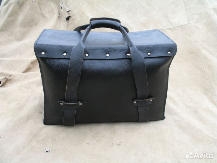 Кофр фото СССР нат. кож