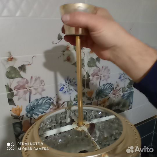 Хрустальная люстра СССР