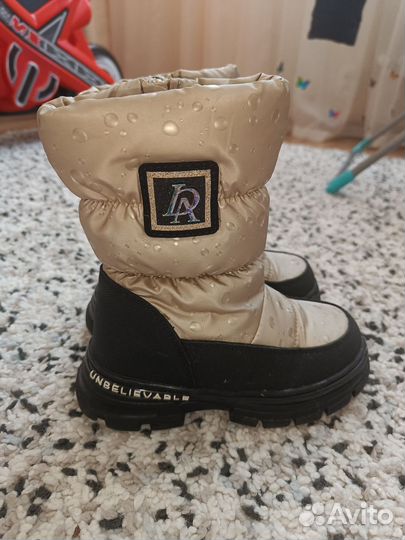 Сапоги зимние для девочки