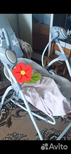 Электрокачели шезлонг