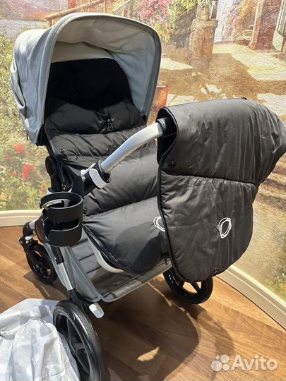 Коляска Bugaboo Fox 2 in 1 Mineral Light Grey