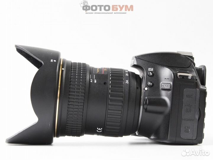 Nikon D3200 body + Tokina 12-24mm f4 PRO DX II