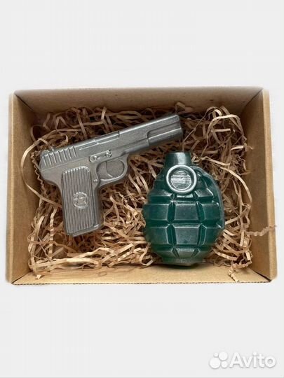 Подарок для мужчин, мальчиков на праздники из мыла