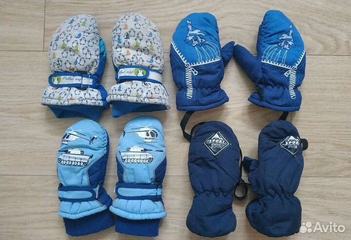 Шапки и рукавицы детские