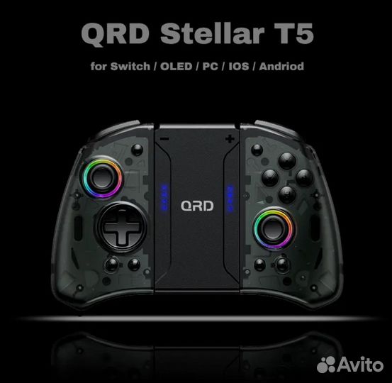 Контроллер QRD Stellar T5 для Nintendo Switch