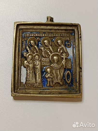 Ладанка бронза 73гр