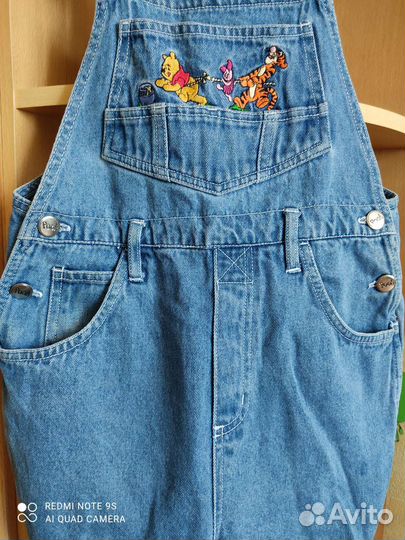 Джинсовый комбинезон для девочки 10 лет, США