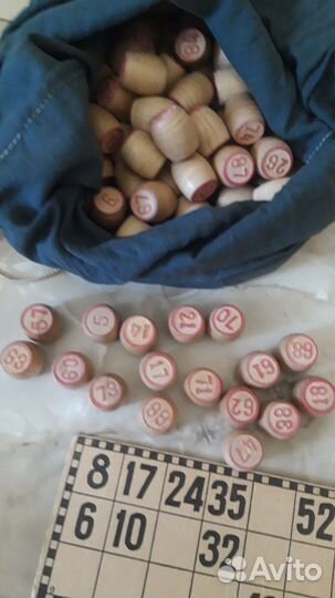 Винтаж игра лото настольная