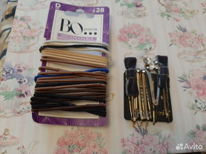 Резинки для волос, заколки, невидимки