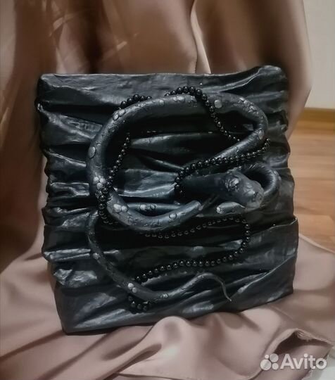 Интерьерная картина панно со змеей