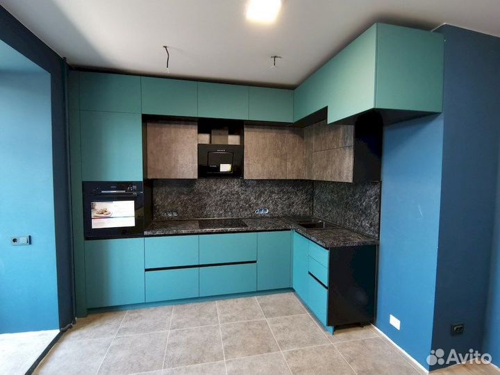 Кухня с антресолями (реальная цена) кс07 20458