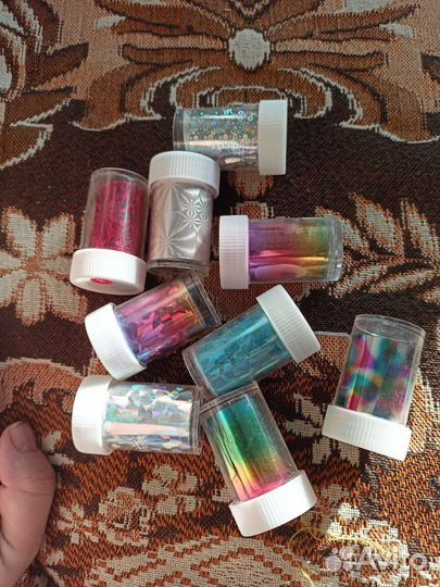 Фольга для ногтей переводная