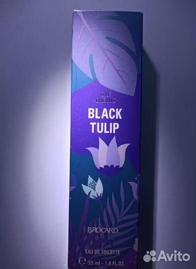 Духи brocard black tulip silky grass