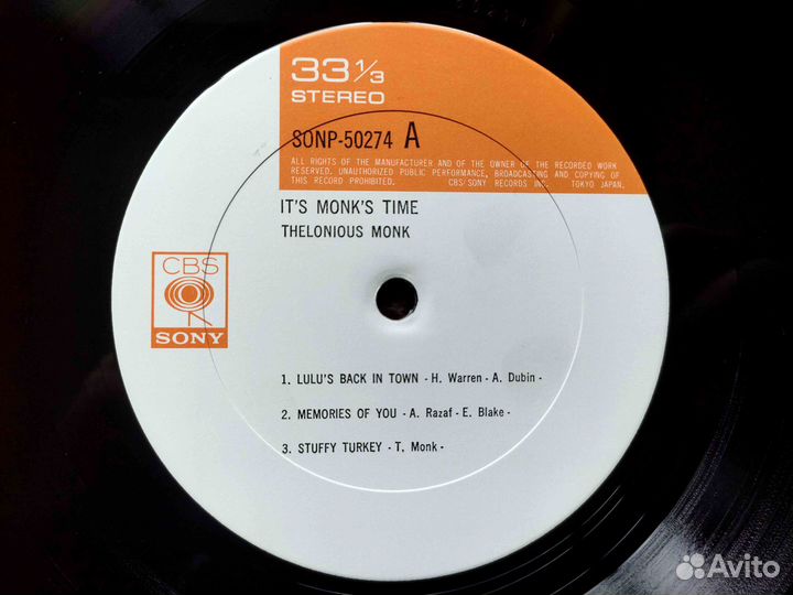 Thelonious Monk – It's Monk's Time – Japan 1970 #2