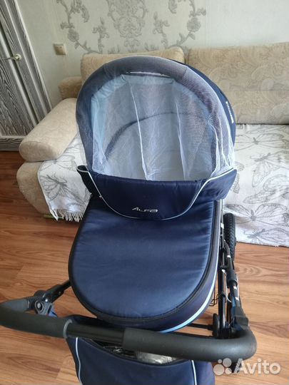 Детская коляска Rico Alfa с прогулочным блоком