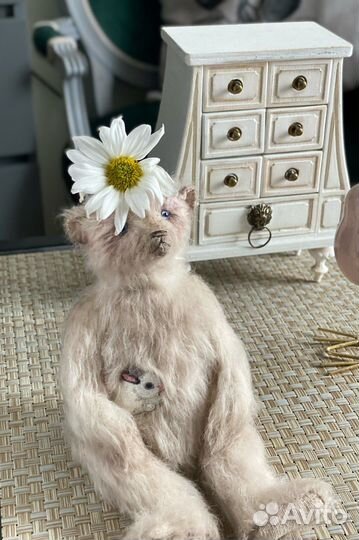 Авторская коллекционная игрушка в стиле тедди