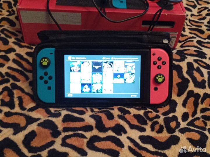 Портативная игровая приставка nintendo switch