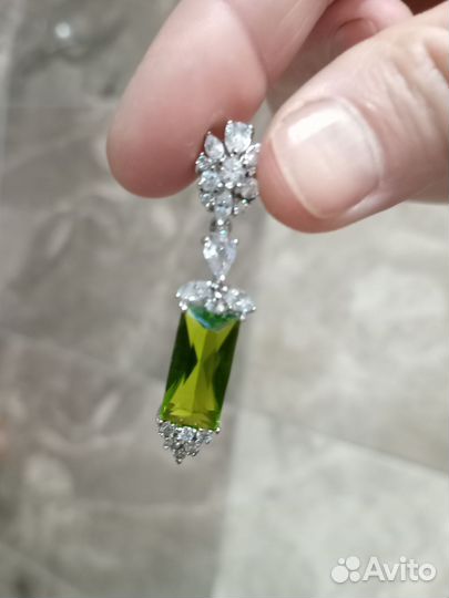 Серьги серебро 925