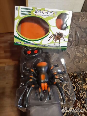 Игрушка робот паук