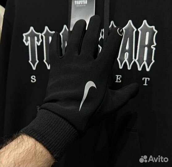 Перчатки nike drill с рефлективом