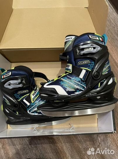 Коньки раздвижные детские 30-35р