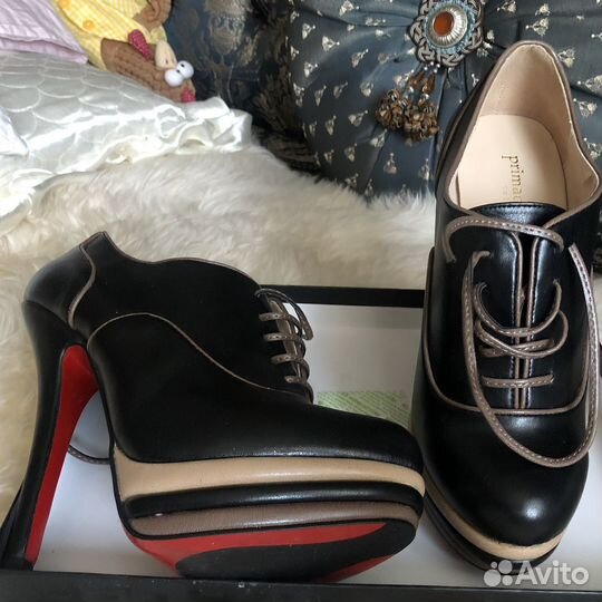 Ботильоны женские 38 размер натуральная кожа новые