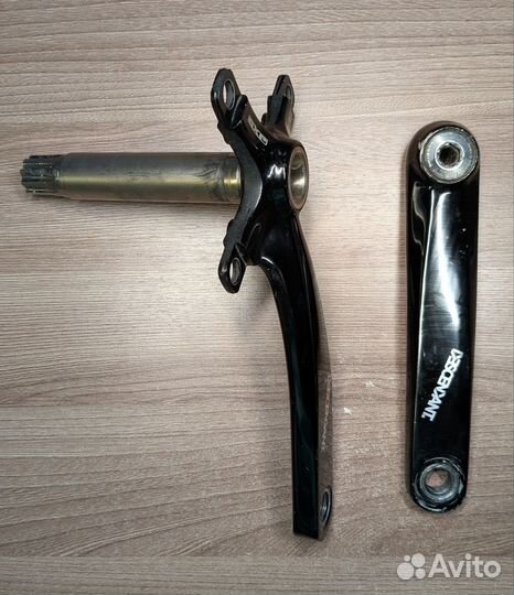 Шатуны truvativ descendant dh 165mm gxp