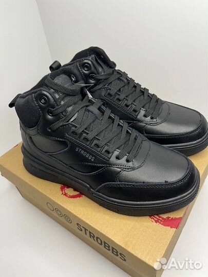 Кроссовки высокие зимние на меху Strobbs