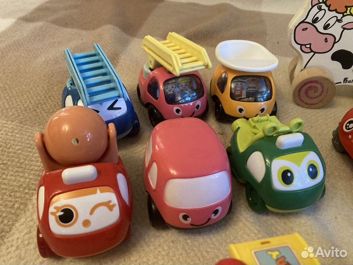 Развивающие игрушки машинки