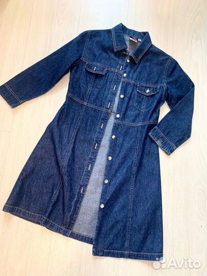 Платье джинсовое