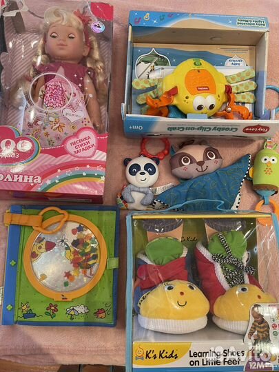 Игрушки развивающие пакетом 0-3