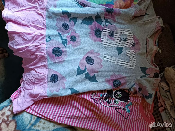 Вещи пакетом на девочку 122-128