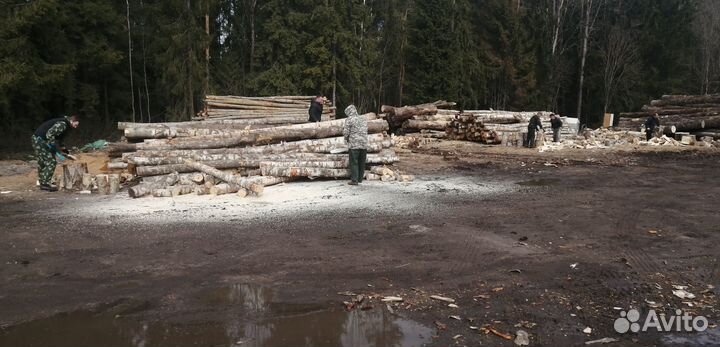Дрова в укладку