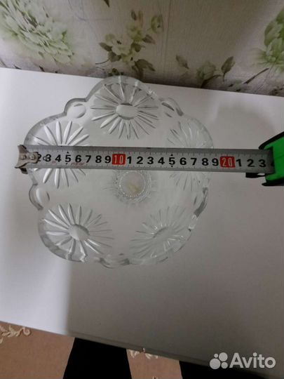 Хрустальная ваза