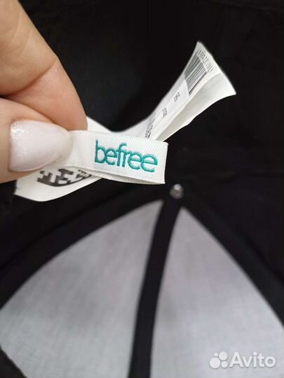 Бейсболка (экокожа) befree