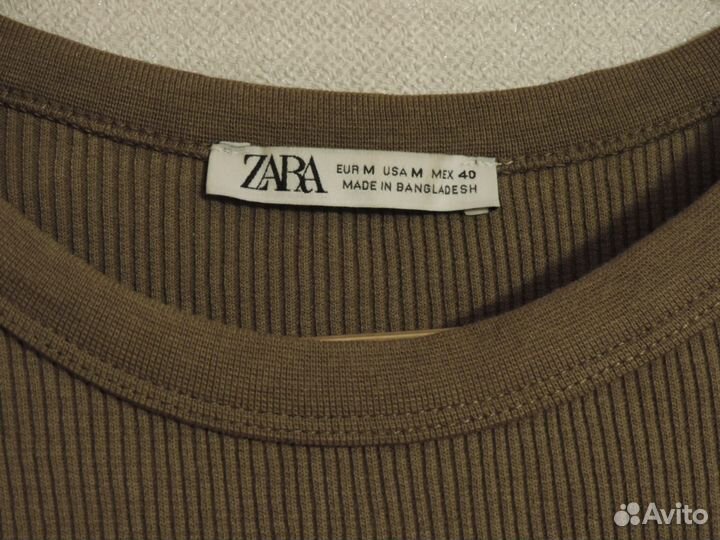 Футболка мужская в рубчик Zara(M)