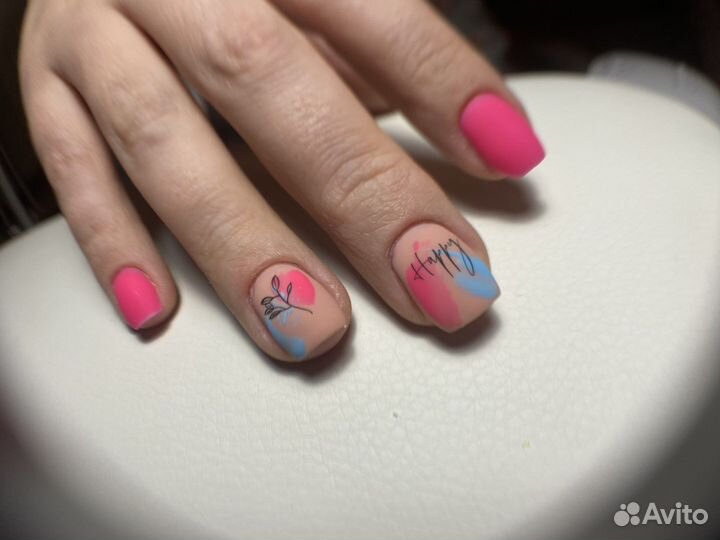 Маникюр, гель лак от