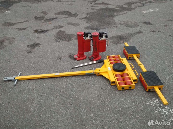 Аренда такелажных комплектов 24-34т с домкратами