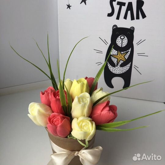 Букет из мыла