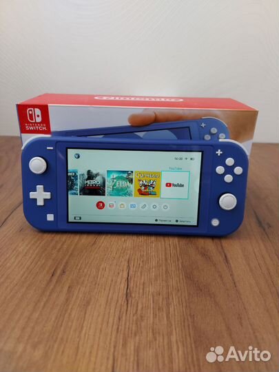 Новый Прошитый Nintendo Switch Lite 32+128Gb